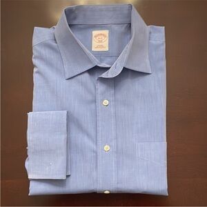 Brooks Brothers Milano French Cuff Dress Shirt 15 1/2 - 32